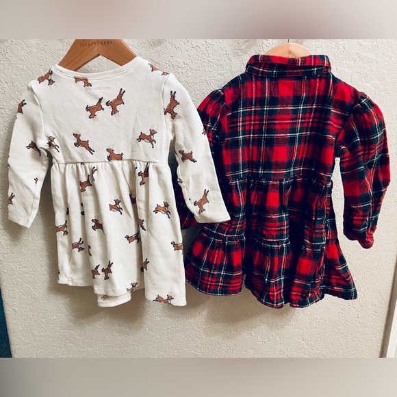 Set of 2 Christmas Dresses (18-24) - Picture 2 of 9